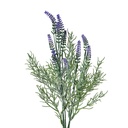Fiori Finti Lavanda Viola Verde 8x6x48 cm