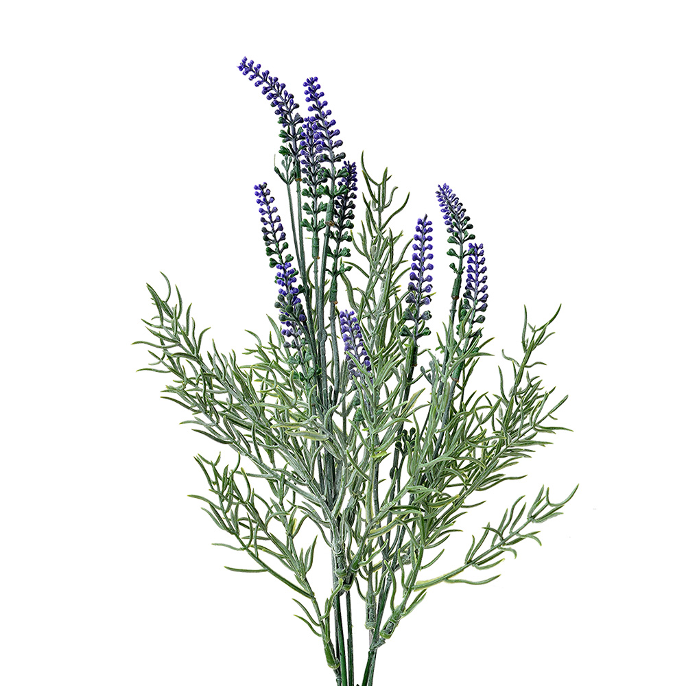 Kunstbloem lavendel 8x6x48 cm