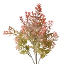 Dekoration tak met bloemen 13x10x 42 cm