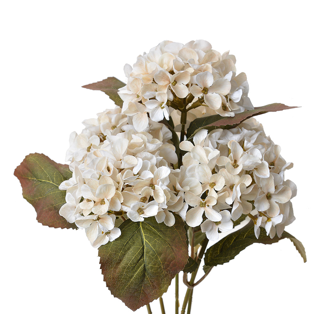 Kunstbloem hortensia 18x16x44 cm