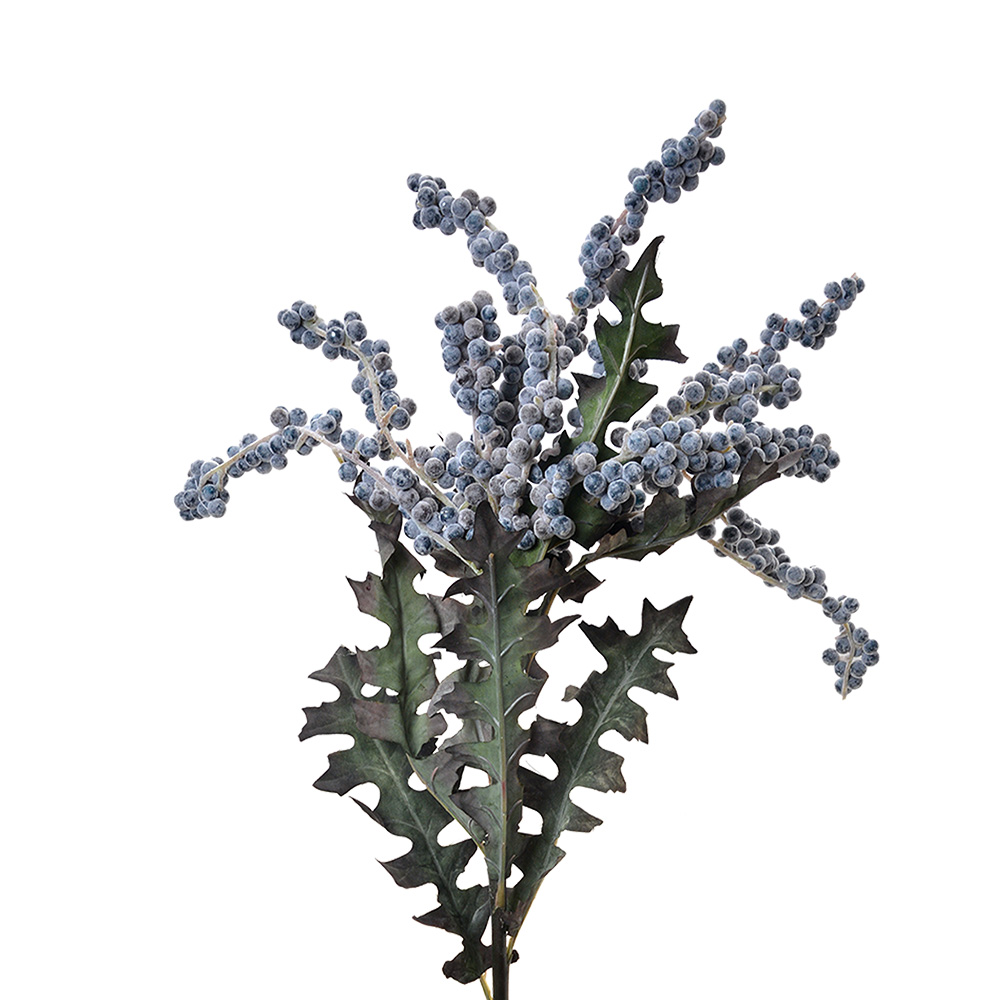 [6PL0329] Decoratie tak met bloemen 20x20x103 cm