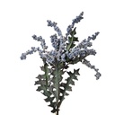Branche de décoration avec fleurs Bleu Vert 20x20x103 cm