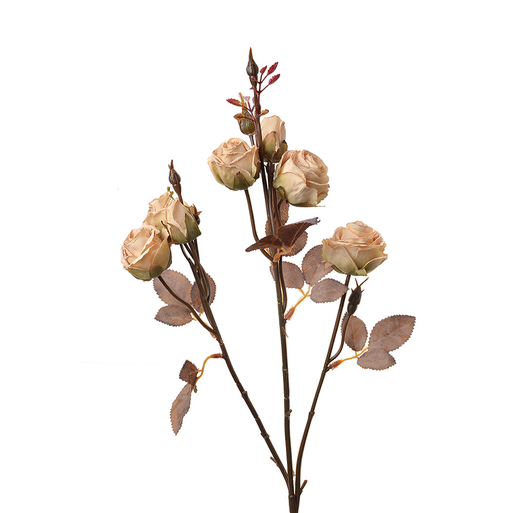 Decoratie tak met bloemen 16x9x73 cm