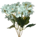 Branche de décoration avec fleurs Vert 16x12x30 cm