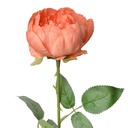 Fleur artificielle Roses Orange Vert 8x8x62 cm