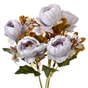 Artificial Flower Blue Green 12x10x34 cm
