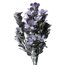 Rami Artificiali Decorativi Blu Verde 8x8x35 cm
