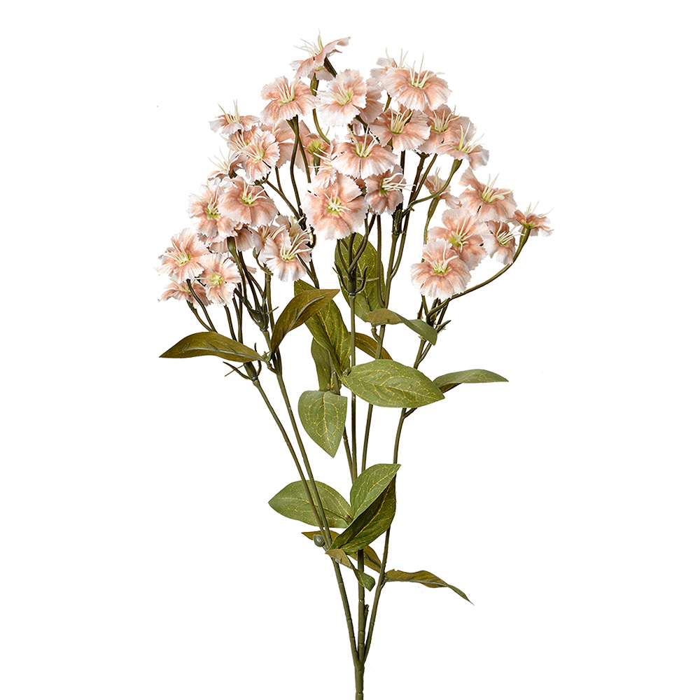 Decoratie tak met bloemen 8x8x63 cm