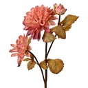 Kunstblumen Rosa Braun 10x10x66 cm