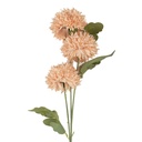 Deko Ast mit Blumen Rosa Grün 10x8x64 cm