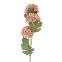 Branche de décoration avec fleurs Rose Vert 10x8x64 cm