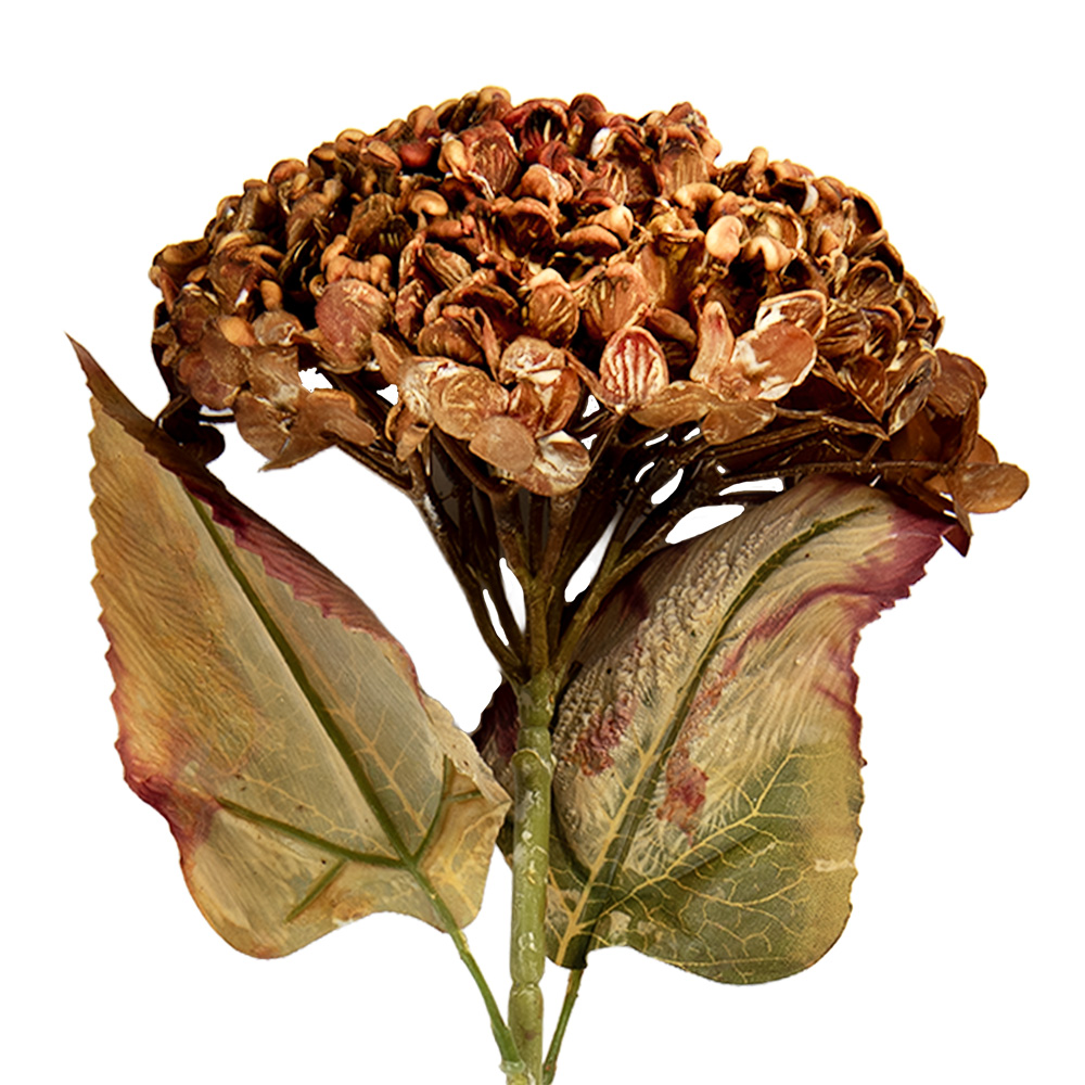 Decoratie tak met bloemen 15x15x47 cm