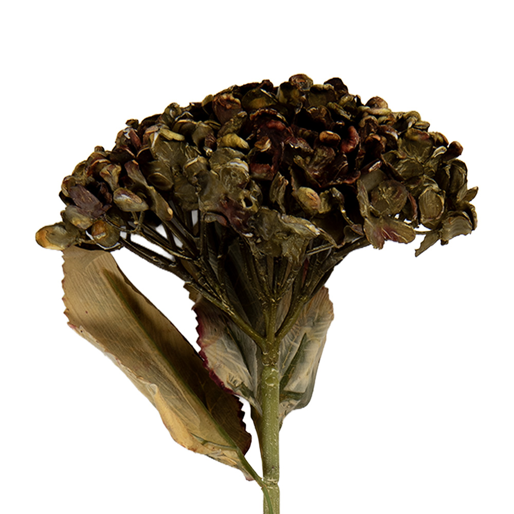 Decoratie tak met bloemen 15x15x47 cm