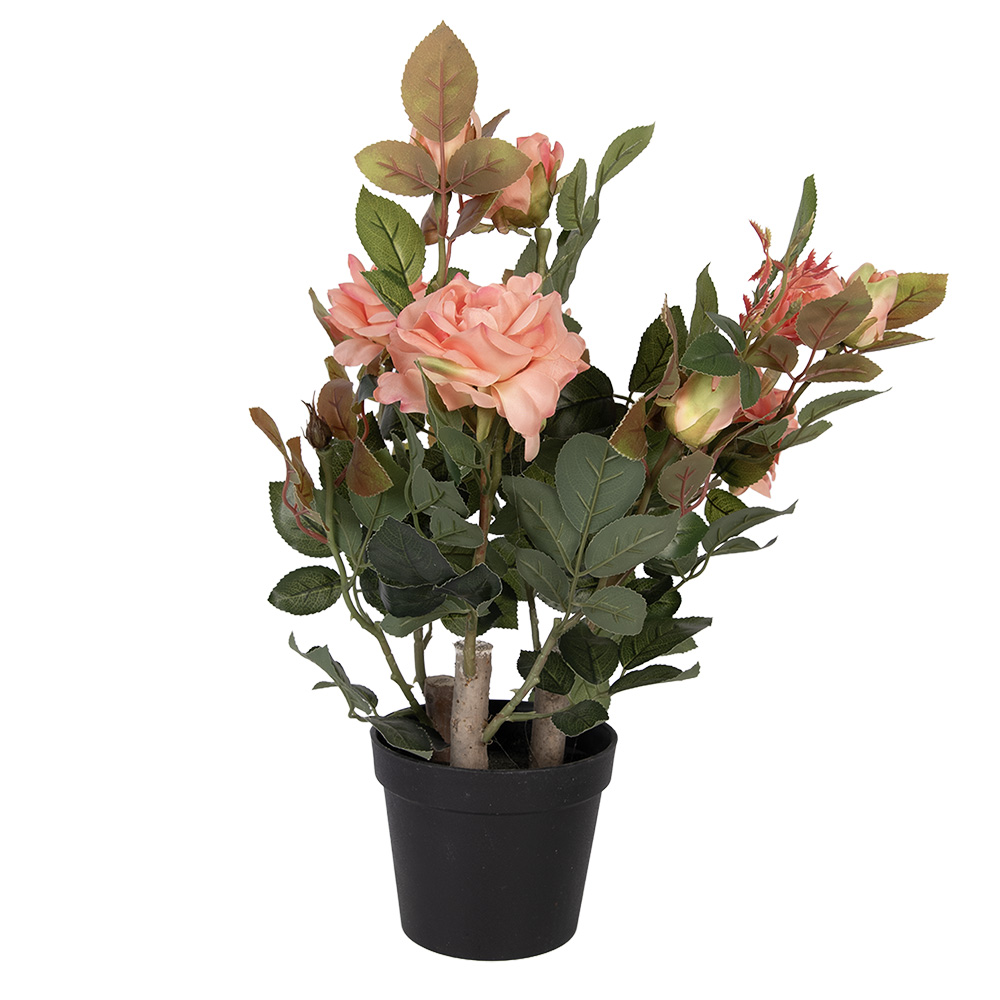 Decoratie kunstplant rozen 50 cm