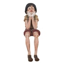 Image de décoration Pinocchio Marron 14x8x29 cm