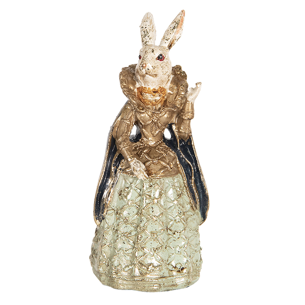 [6PR2525] Deko Kaninchen Mehrfarbig 5x4x11 cm