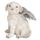 Decorazione hond met vleugels 16x13x20 cm