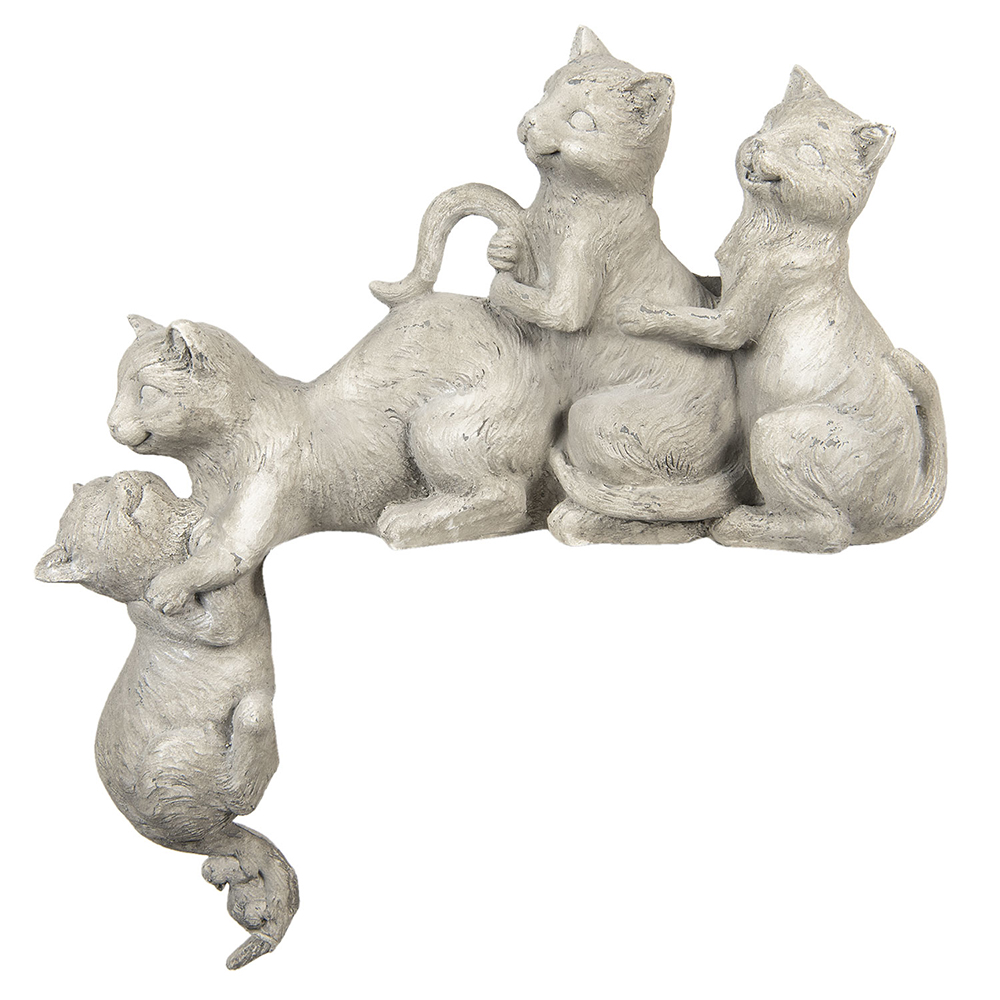 [6PR2901] Decoratie katjes 47x13x51 cm