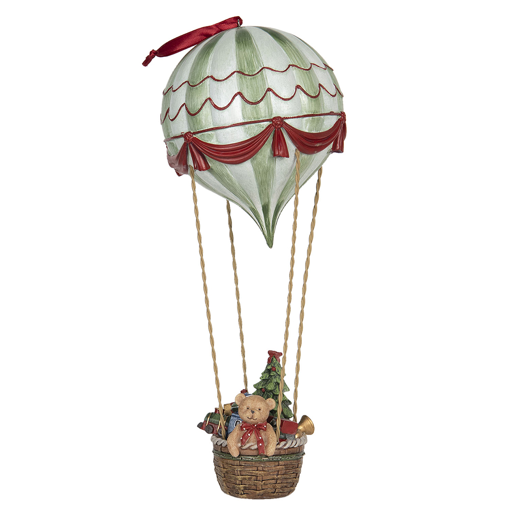 [6PR2905] Decoratie hanger luchtballon Ø 14x37 cm