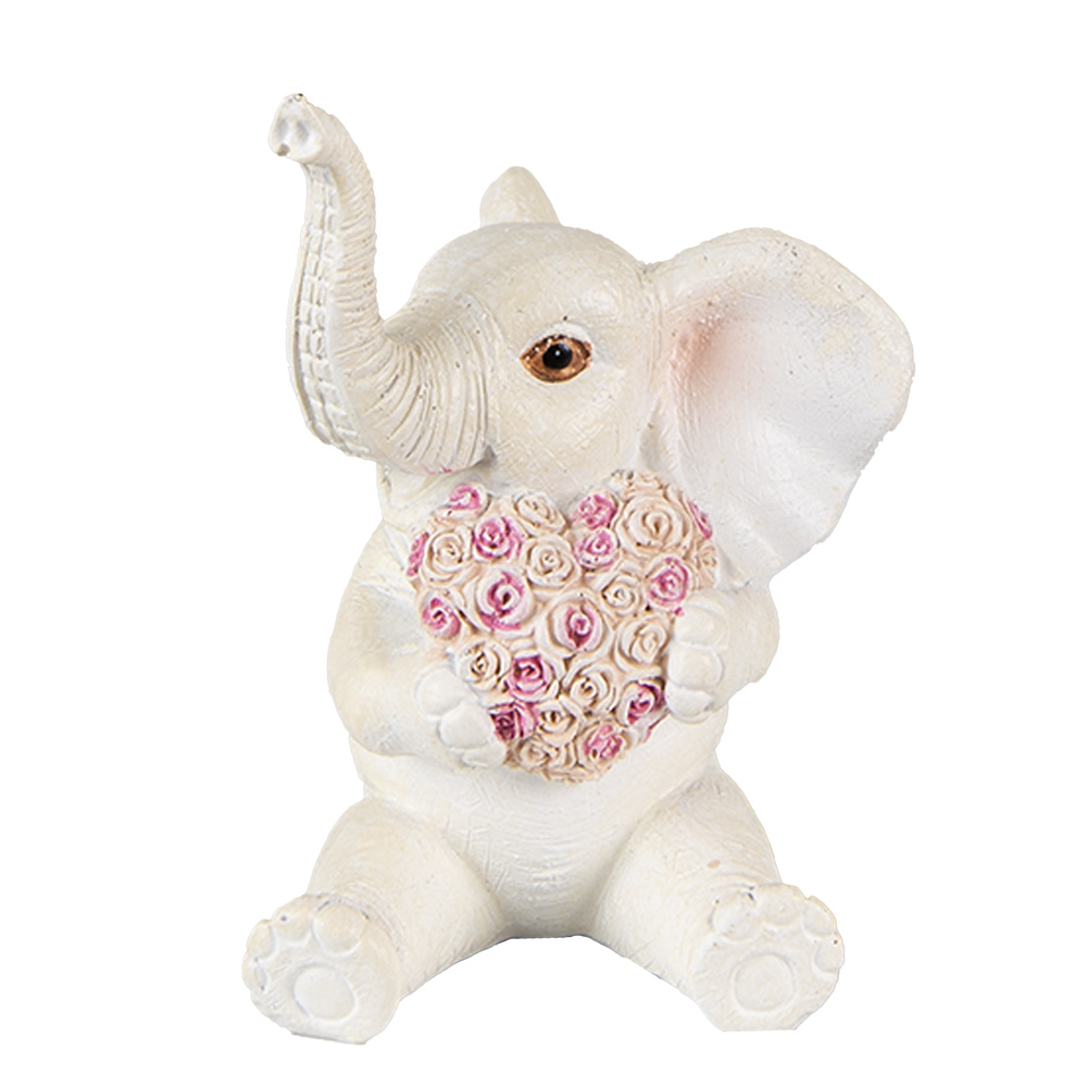 [6PR3820] Decoratie olifant 8x6x10 cm