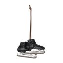 Pendente pattino Nero, Argento 10x4x6 cm