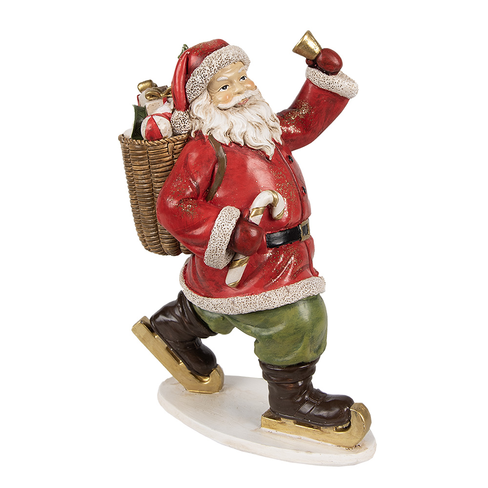 [6PR3947] Decoratie kerstman 14x11x20 cm