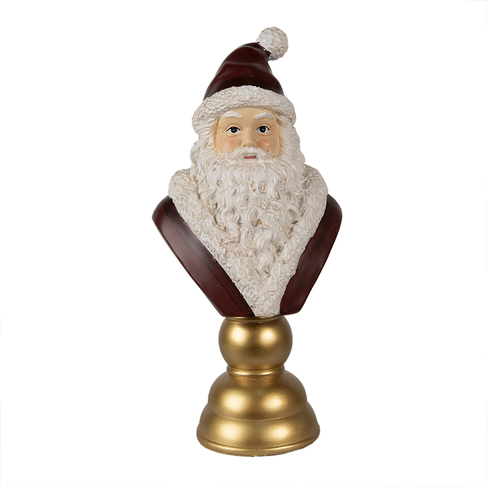 [6PR3949] Decoratie kerstman 19x15x40 cm