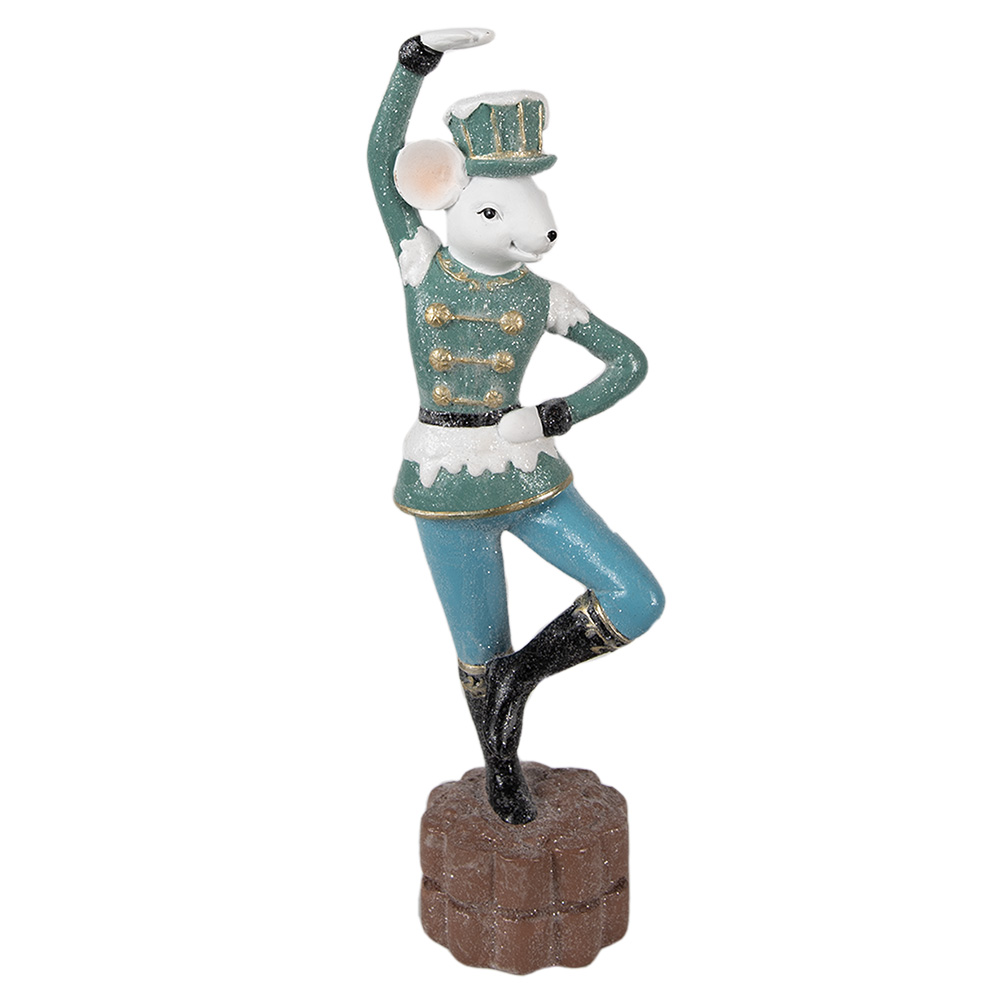 [6PR3961] Decoratie muis 8x7x26 cm