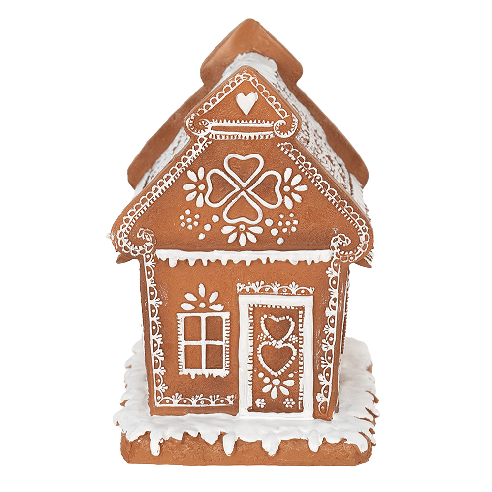 [6PR3975] Decoratie huis met LED 15x12x17 cm/ 3xAAA