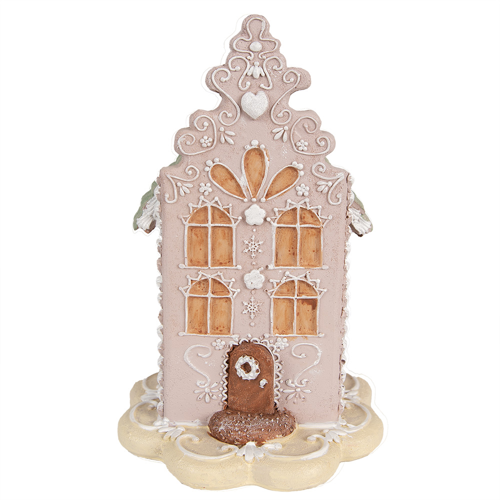 Decoratie huis 13x13x20 cm