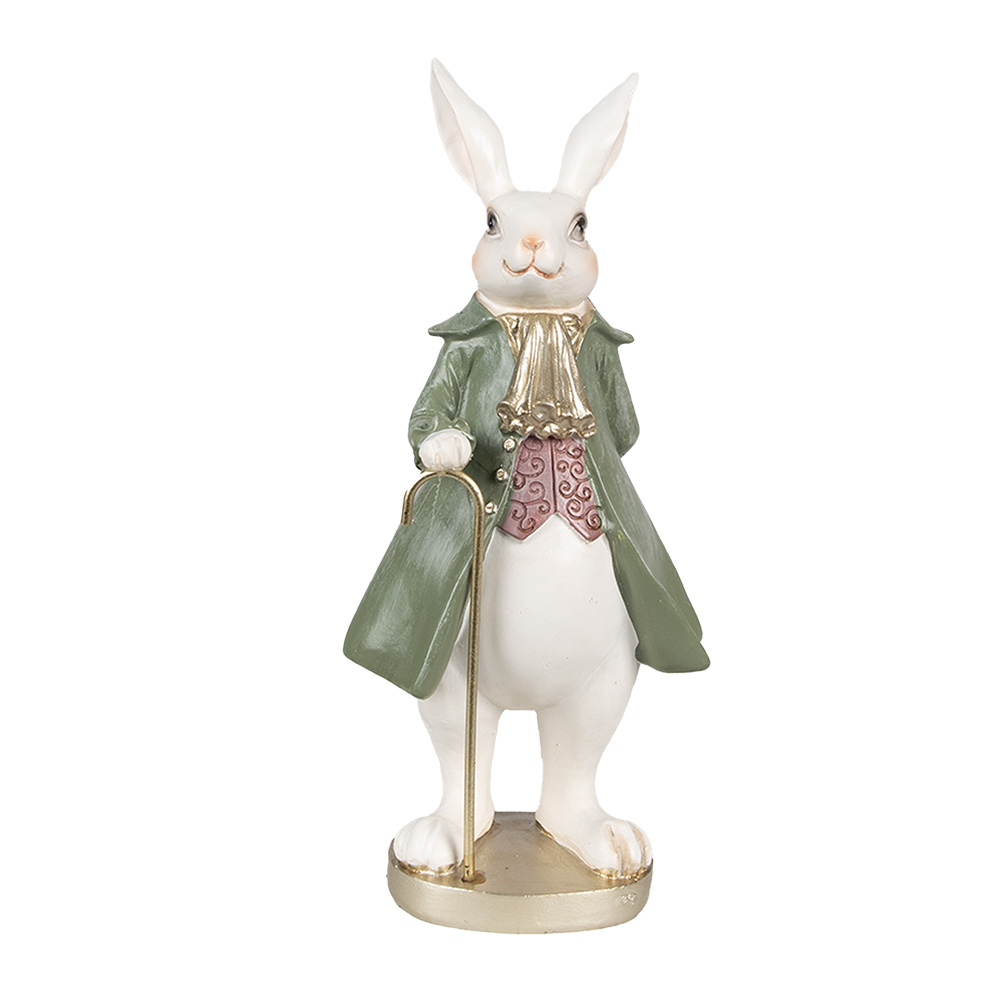 [6PR4058] Decoratie konijn 12x9x26 cm