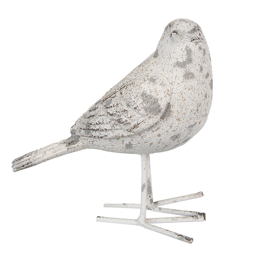Decoratie vogel 15x7x14 cm