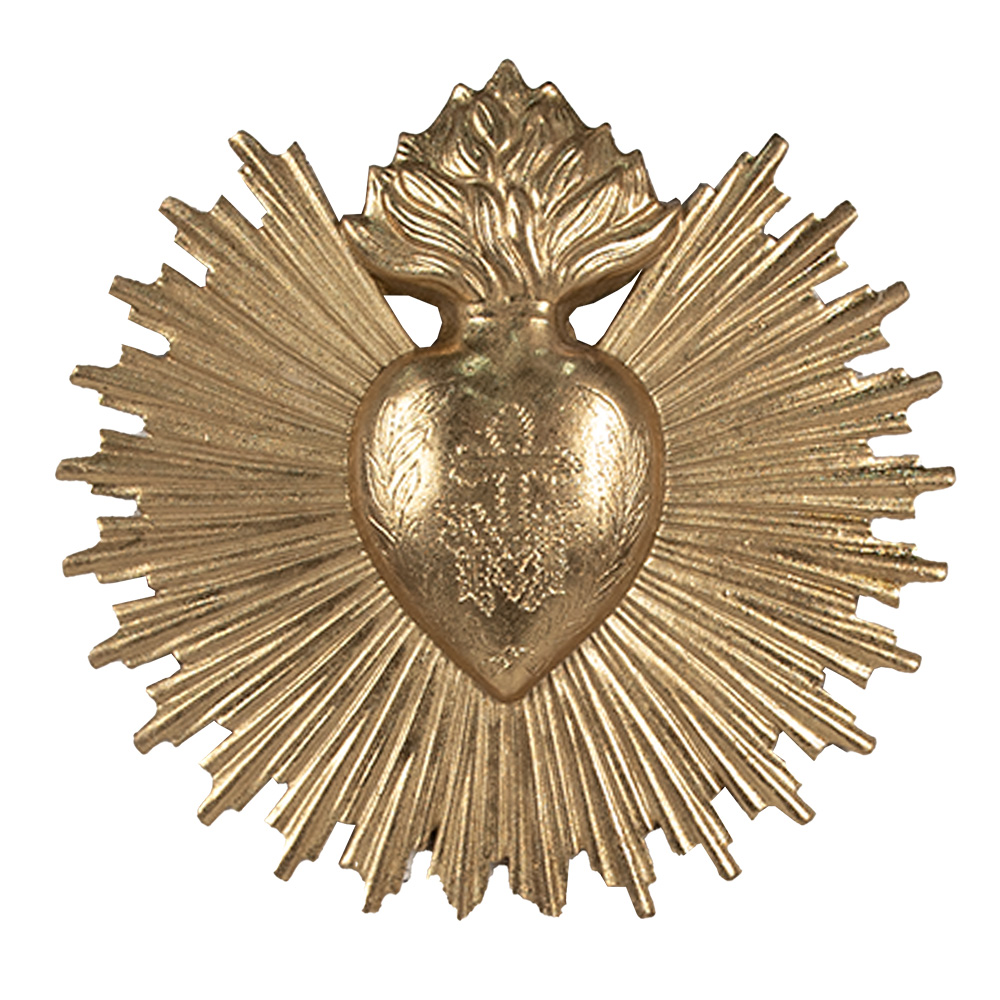 [6PR4133] Wanddecoratie 17x2x16 cm