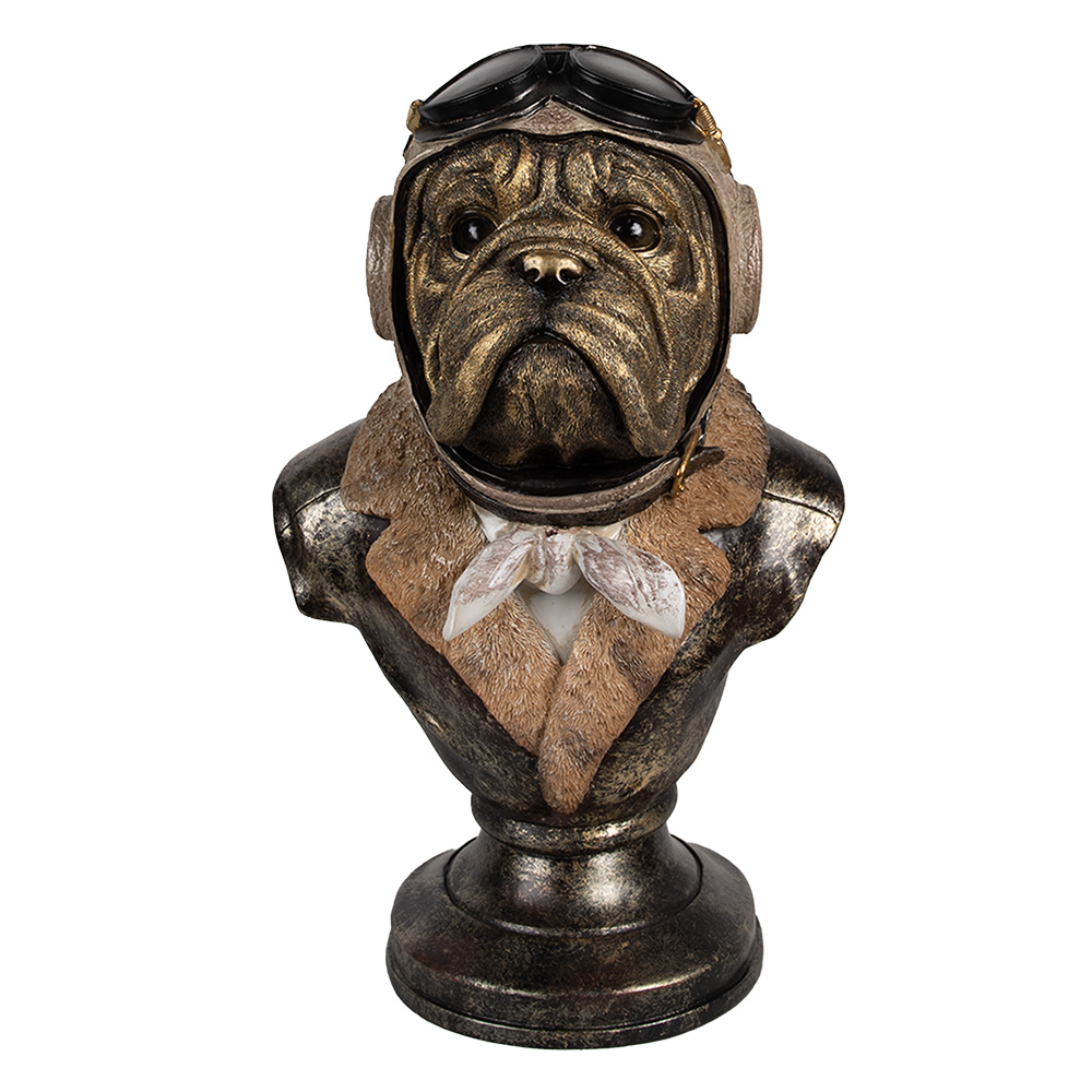 [6PR4142] Decoratie hond 22x18x35 cm