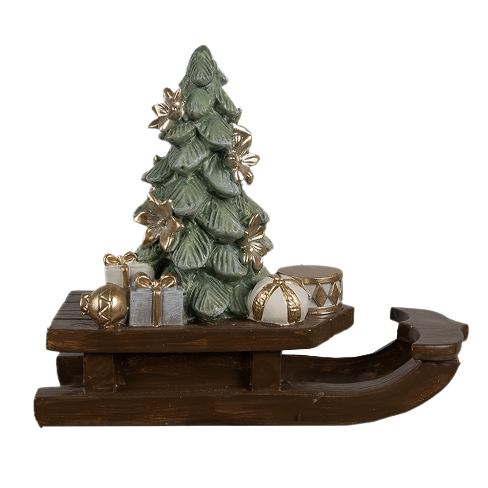 [6PR4185] Decoratie slee 20x8x17 cm