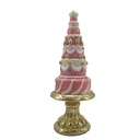 Dekoration Torte Rosa Ø 8x21 cm