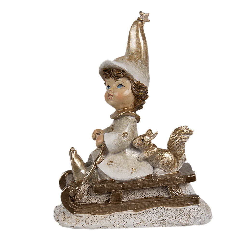 [6PR4232] Dekoration Kind Beige 8x4x10 cm
