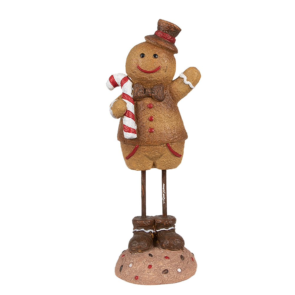 [6PR4272] Decoratie peperkoekpop 7x7x18 cm