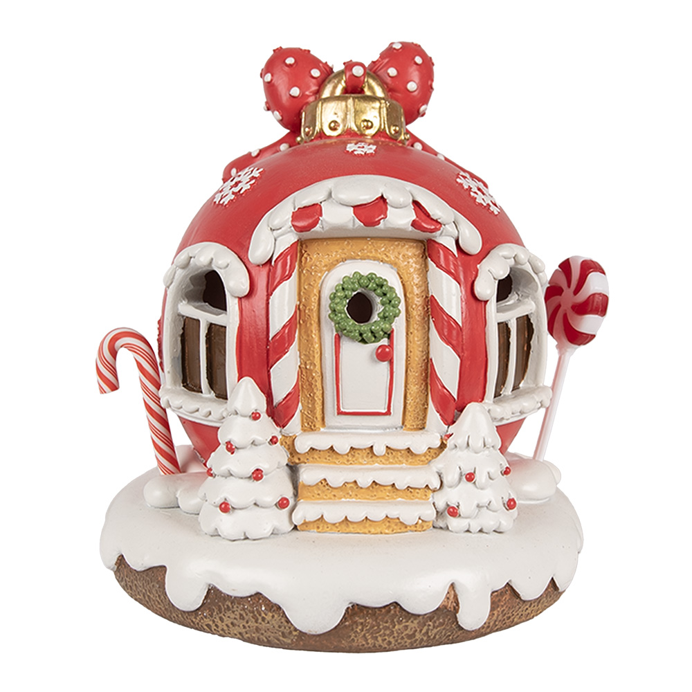 [6PR4340] Decoratie huis met LED 14x12x14 cm/ 3xAAA