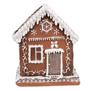 Decoration huis met LED 13x13x15 cm / 3xAAA