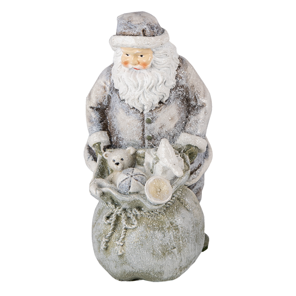 Decoratie kerstman 10x7x13 cm