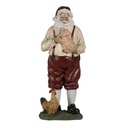 Weihnachtsmann 11x9x27 cm