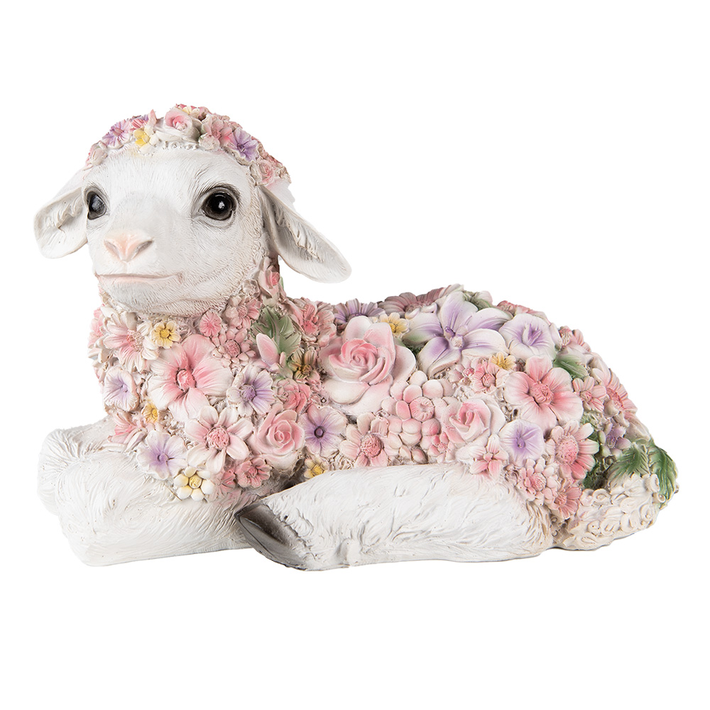 Decoratie schaap 25x13x16 cm