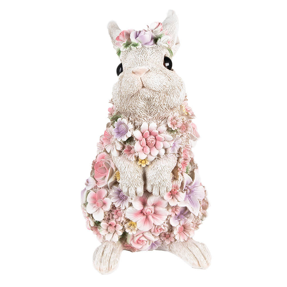 [6PR4881] Decoratie konijn 16x13x25 cm