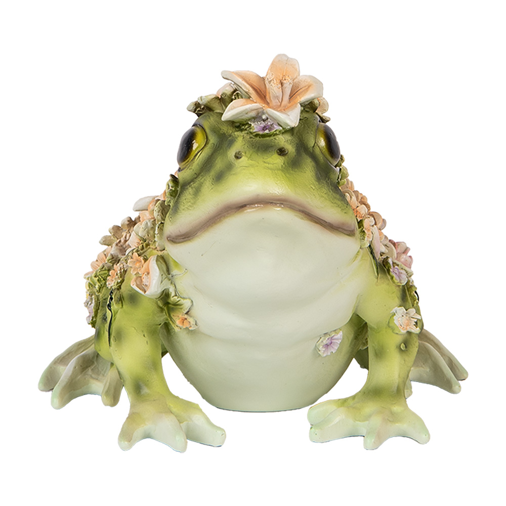 [6PR5109] Decoratie kikker 24x21x19 cm