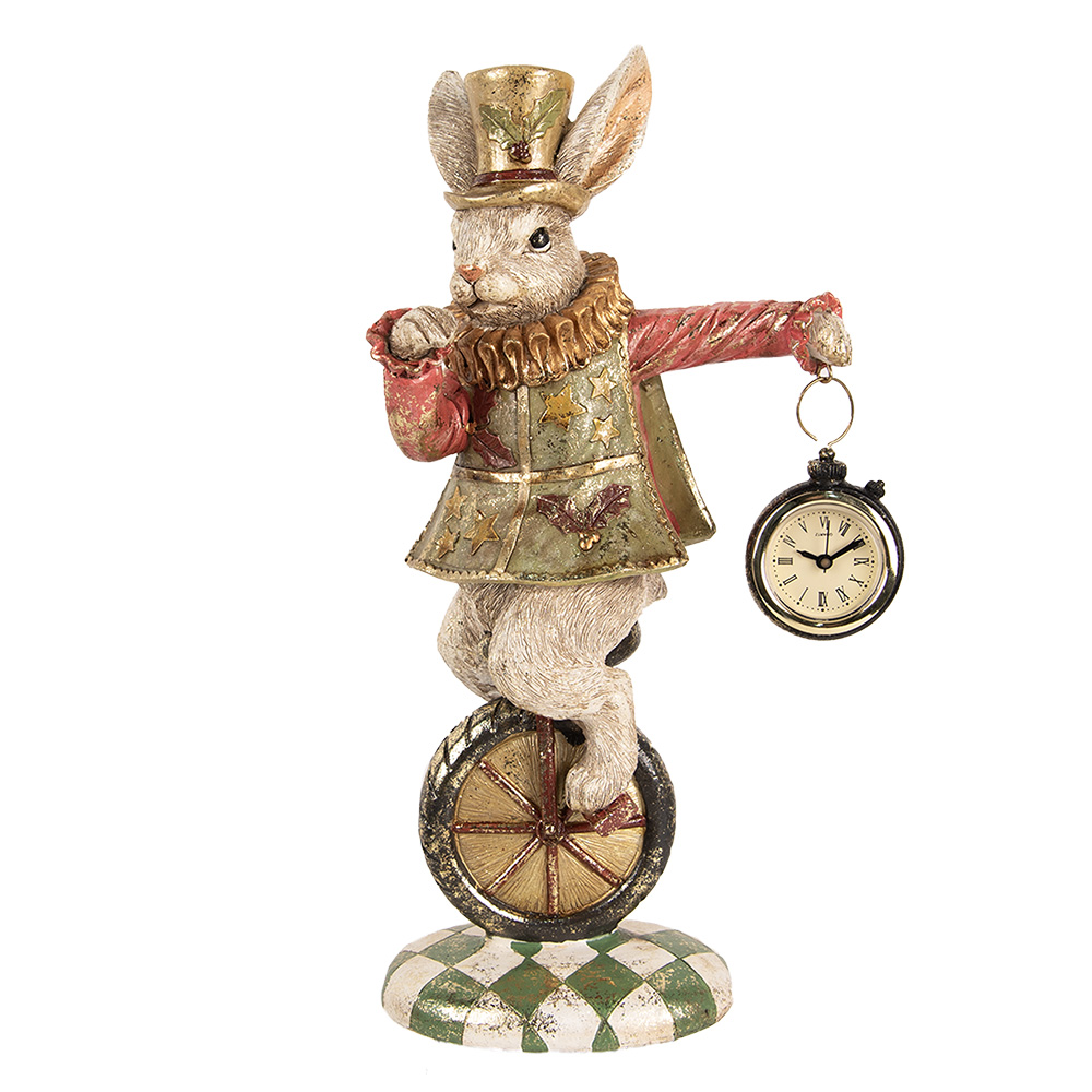 [6PR5141] Decoratie konijn 18x10x33 cm