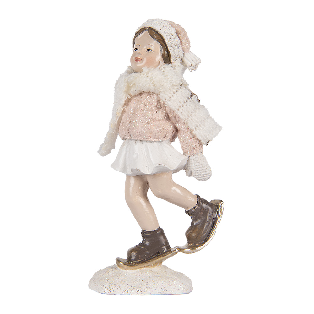 [6PR5372] Decorativa Ragazza Rosa 4x3x10 cm