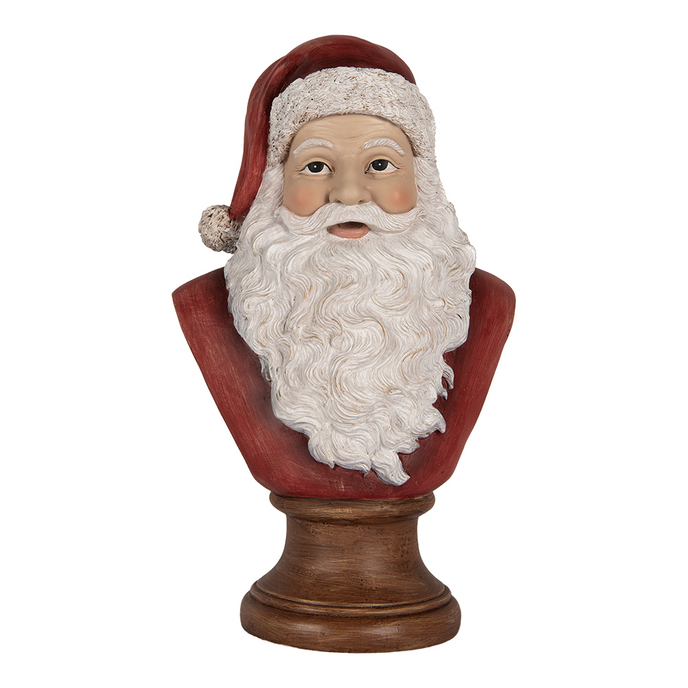 [6PR5398] Décoration de Noël Père Noël Rouge Blanc 18x12x30 cm
