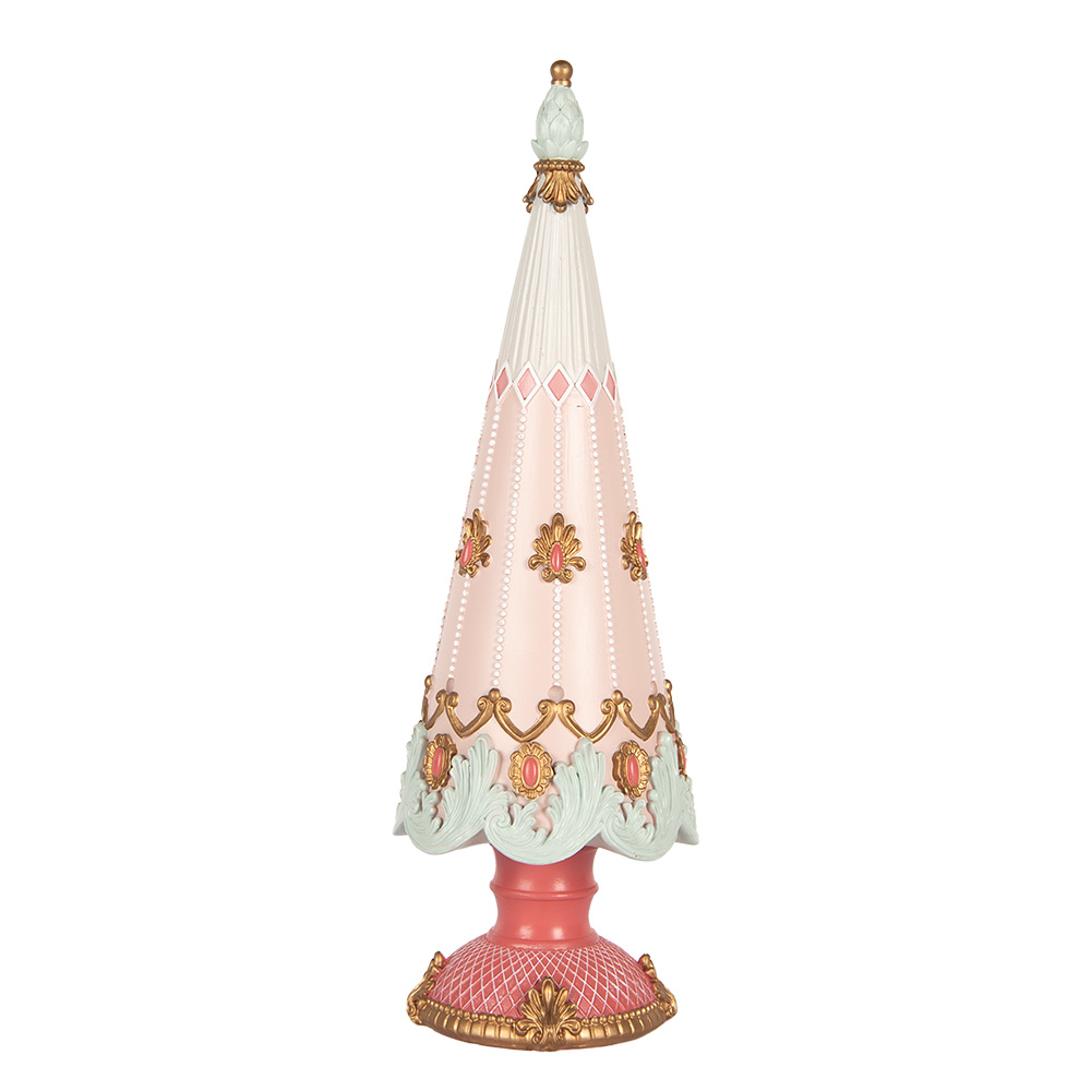 [6PR5399] Decoratie kerstboom Ø 10x30 cm