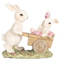 Decoratie Rabbit 14x7x12 cm